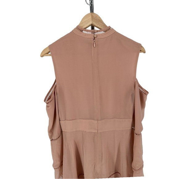 Keepsake The Label Night Dance Cold Shoulder Long Sleeve Mini Dress size Small - Picture 5 of 13